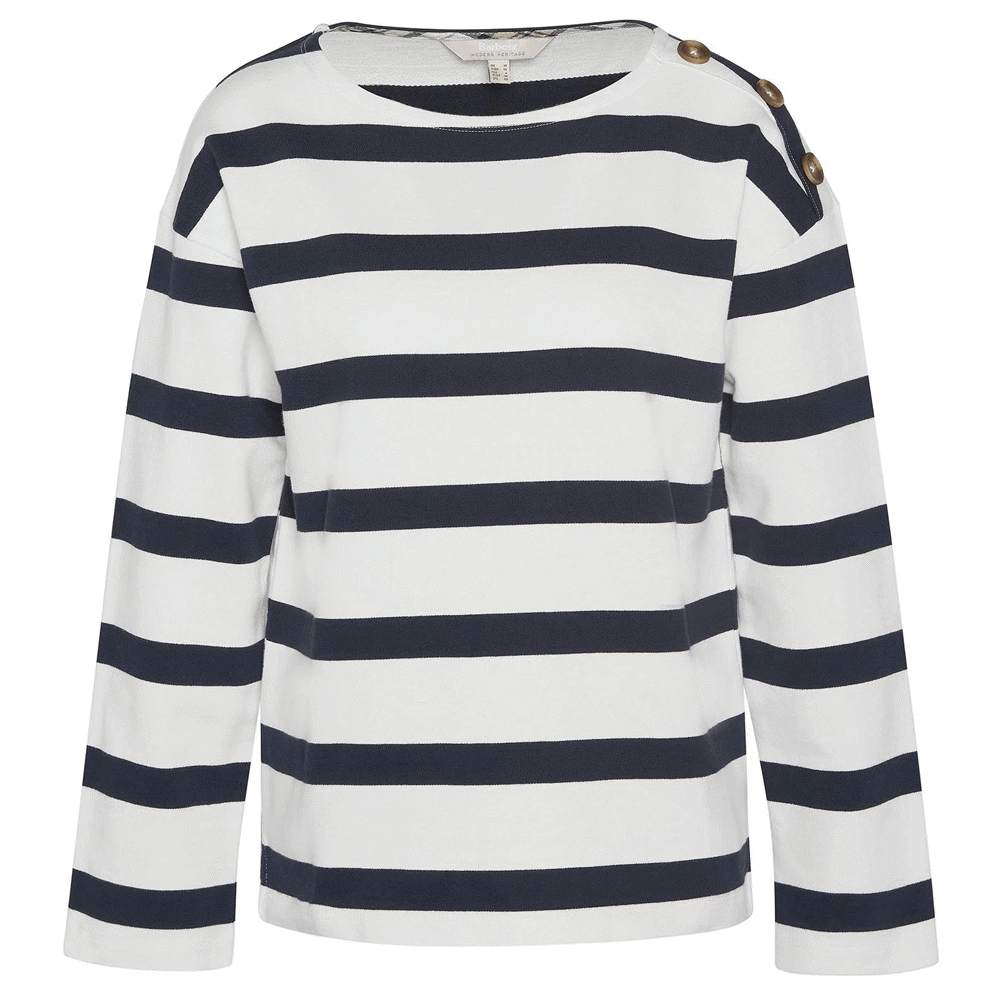 Barbour Caroline Striped Sweatshirt